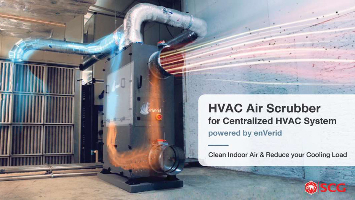 HVAC Air Scrubber Lowers Operating Cost and Promotes Health