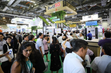 BCA crowded booth